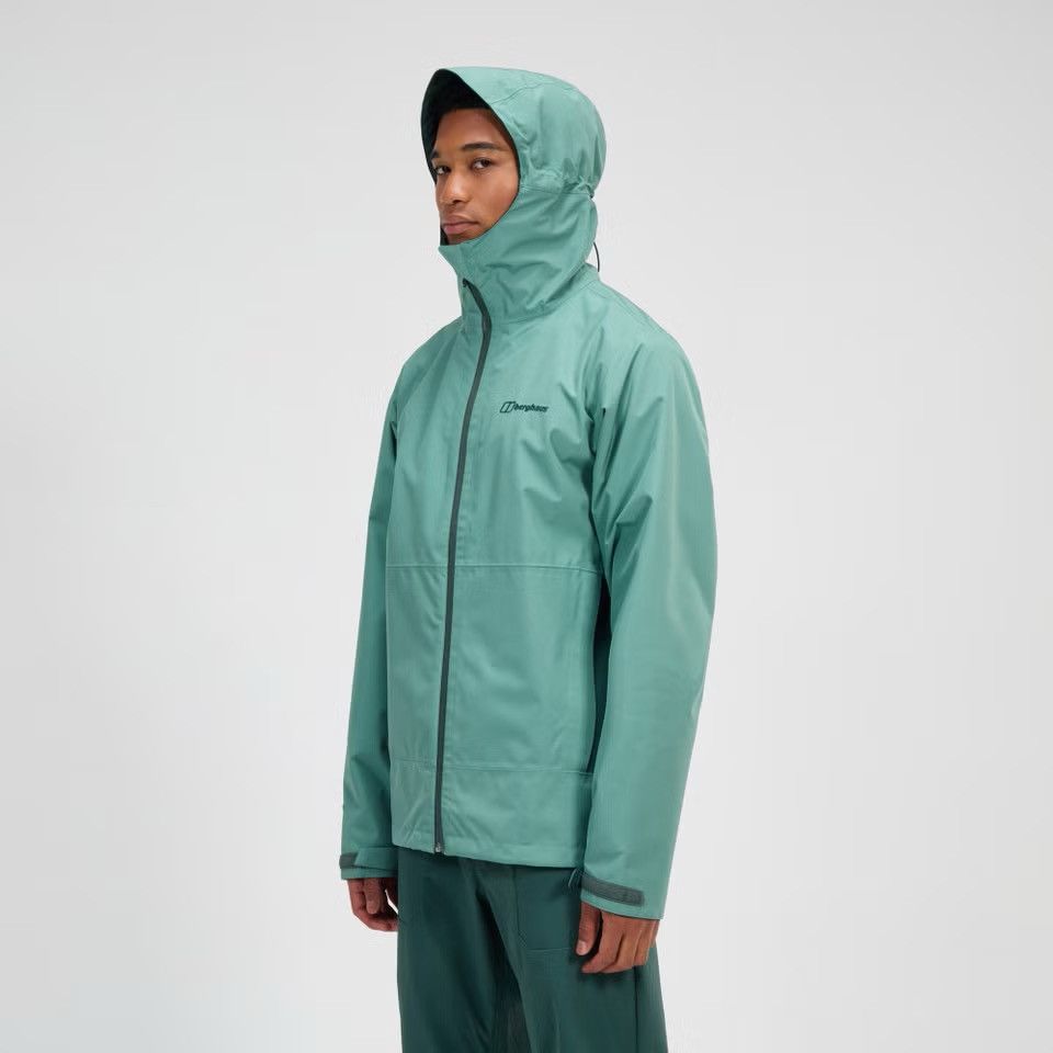 Berghaus Berghaus Gore-Tex Waterproof Hiking Rain Jacket Green Size L Size US L / EU 52-54 / 3 - 2 Thumbnail