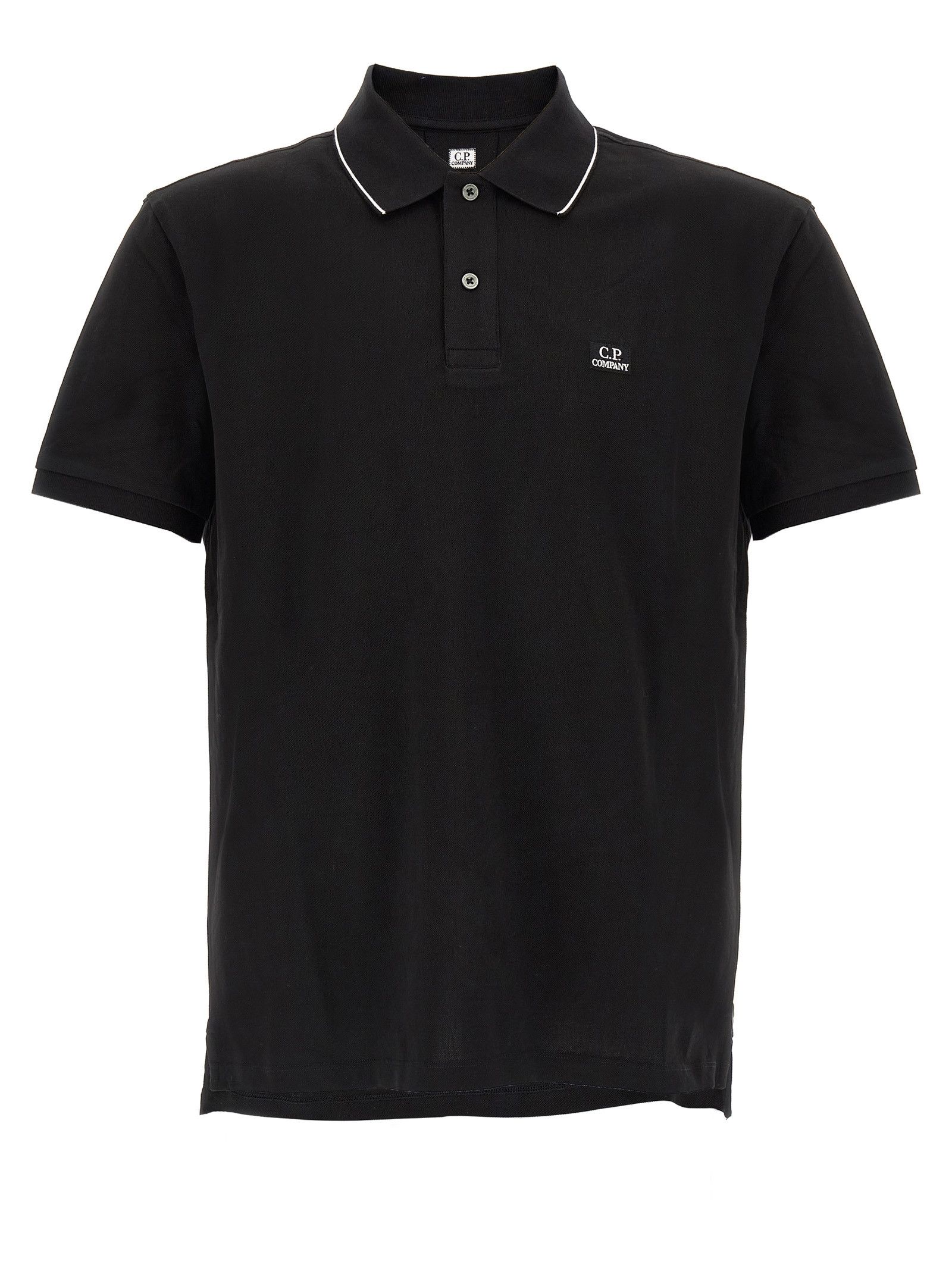 C.P. Company Logo patch polo shirt Size US M / EU 48-50 / 2 - 1 Thumbnail