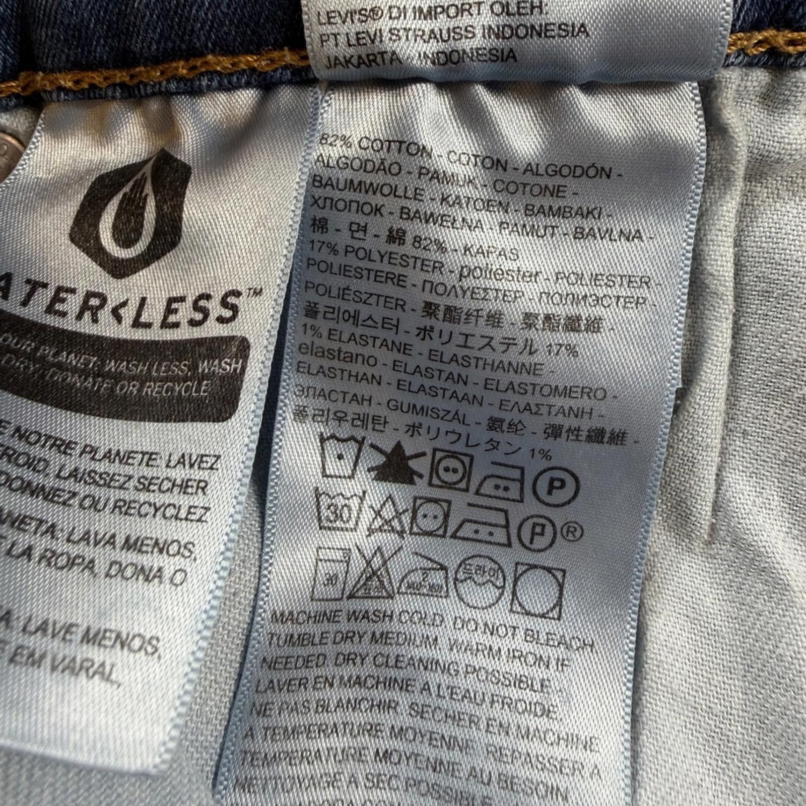 Levi's Levis 502 Regular Taper Mens Jeans 42x32 Medium Blue Size US 42 / EU 58 - 8 Thumbnail