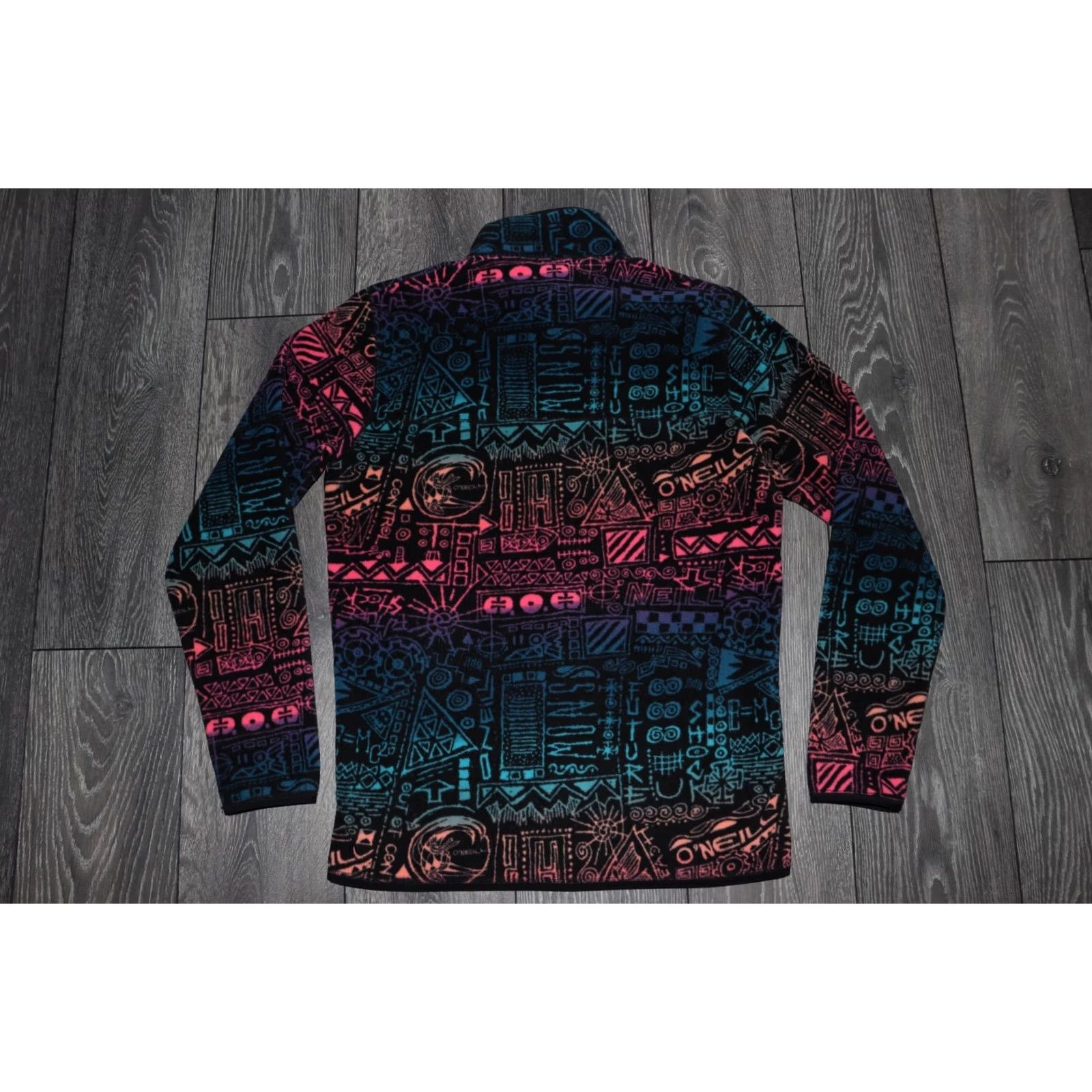 O'Neill O'Neill Archive Ski Fleece Jacket All-Over Print 80s Theme Zip Mens Large Shirt Size US L / EU 52-54 / 3 - 8 Thumbnail