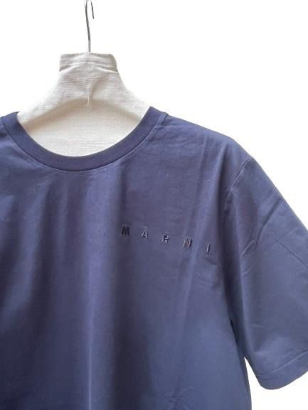 Marni o1f1d3z0326 T-Shirt in Blue Size US XL / EU 56 / 4 - 2 Thumbnail
