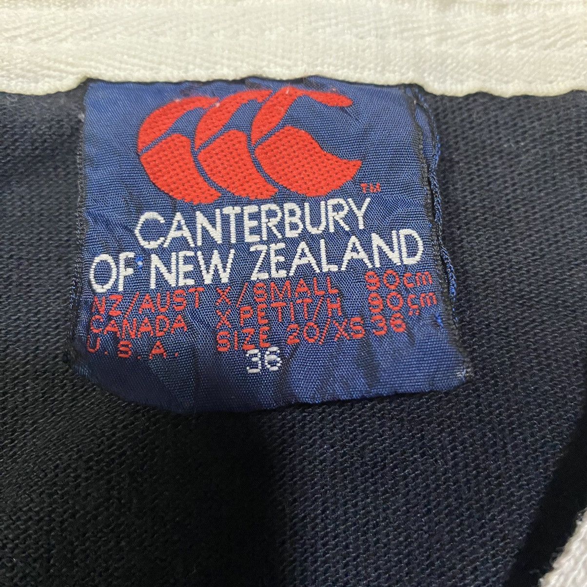 Canterbury of New Zealand × Vintage Vintage Canterbury Of New Zealand Rugby Jersey Size US S / EU 44-46 / 1 - 9 Thumbnail