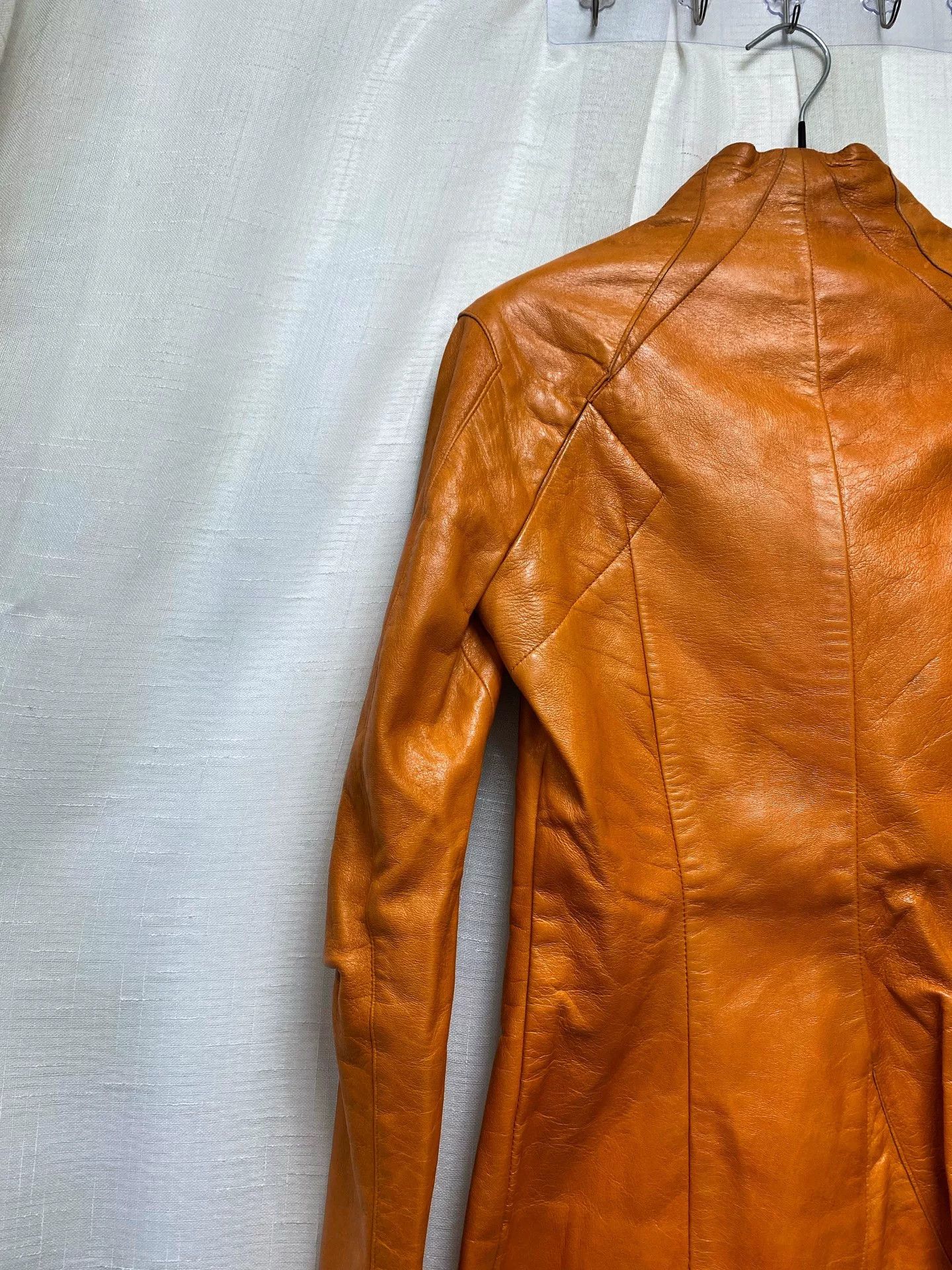 Other Roland Mouret Deconstructed Avant-Garde Leather Jacket Size US M / EU 48-50 / 2 - 4 Thumbnail