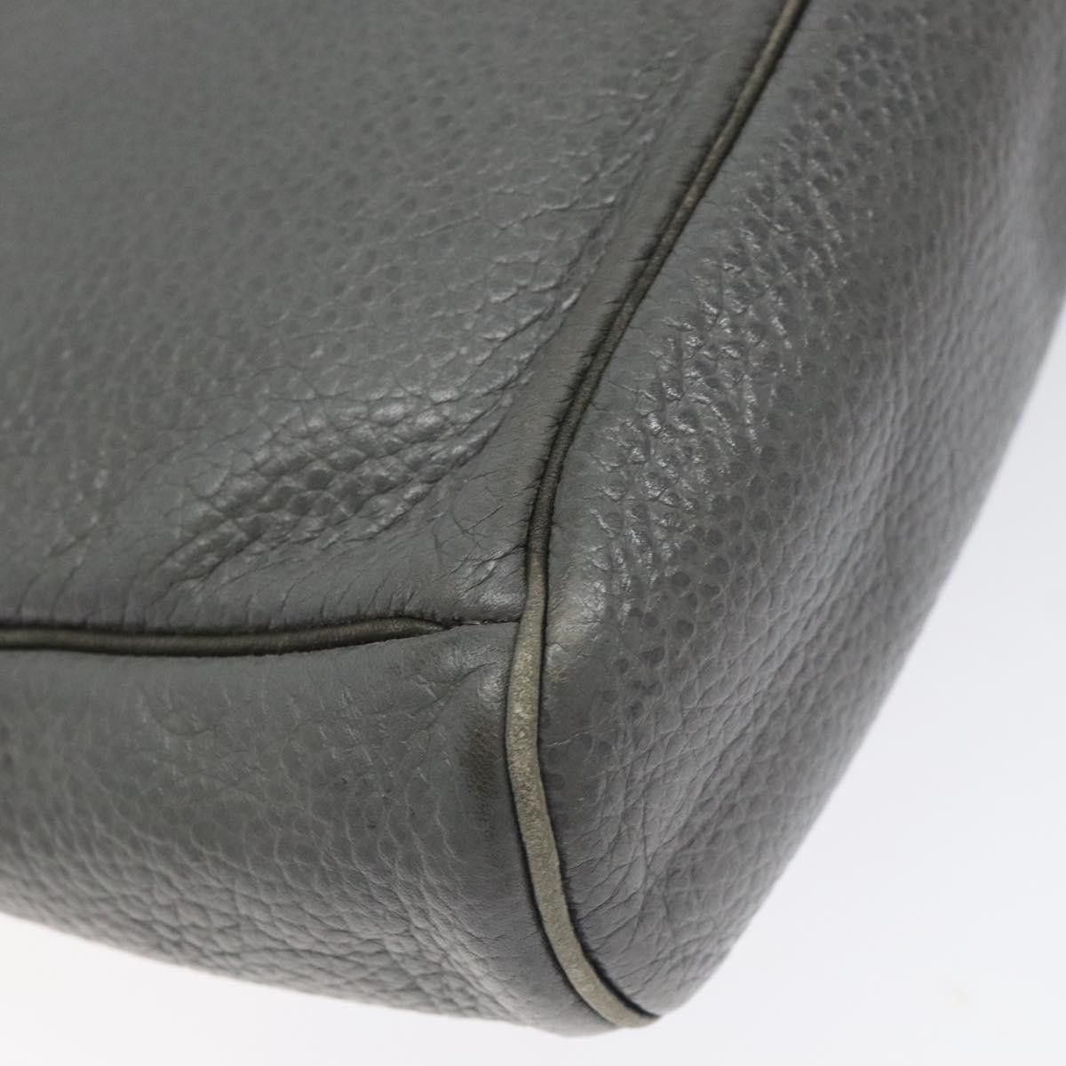 Dior DIOR Shoulder Bag Leather Gray Gold Size ONE SIZE - 11 Thumbnail