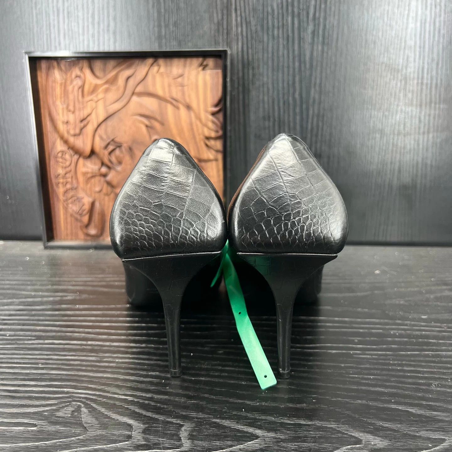 Balenciaga Balenciaga Knife Croc Embossed Heels 40 with Box Size US 9 / IT 39 - 6 Thumbnail