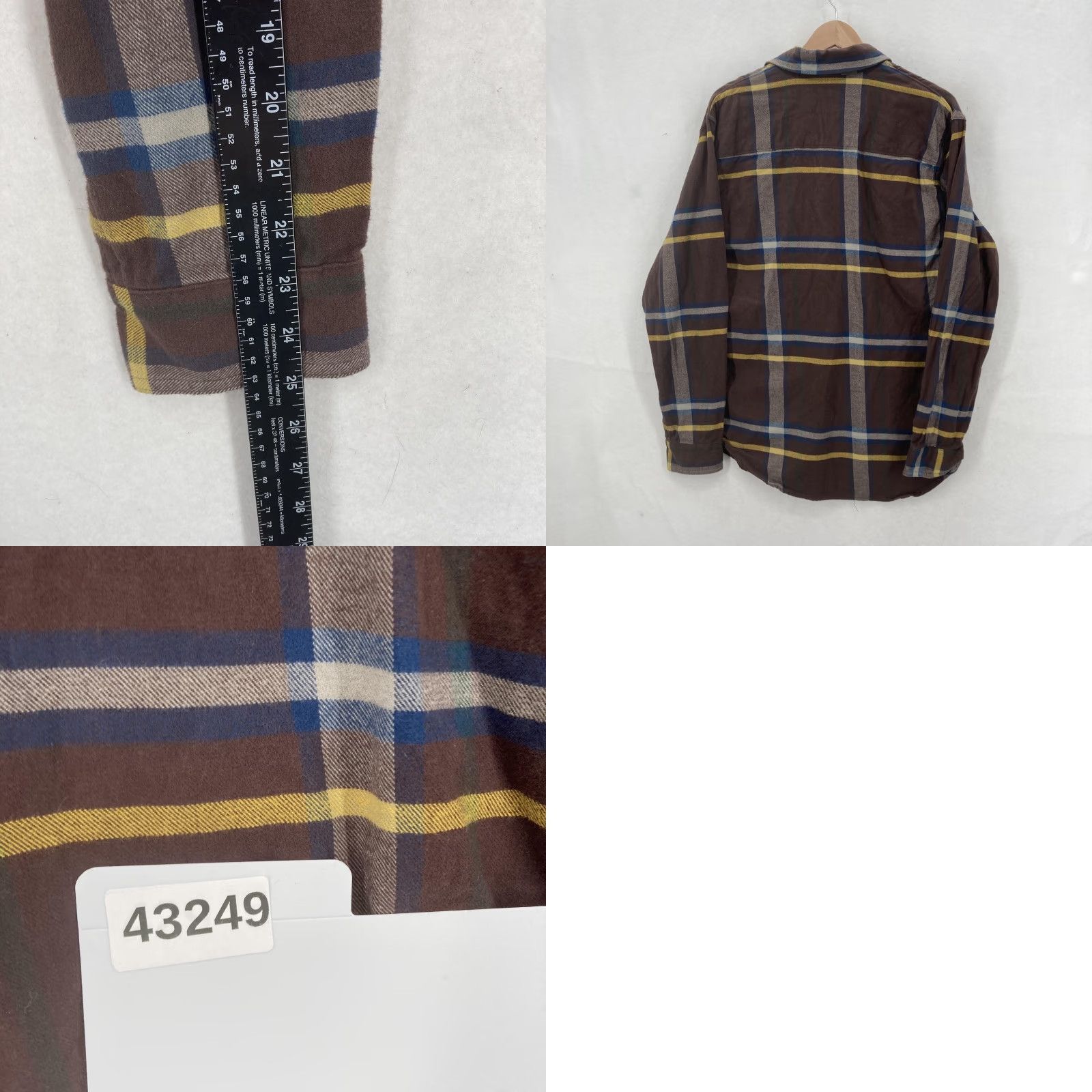 Nike Nike 6.0 Shirt Mens Medium Plaid Flannel Button Down Long Sleeve Y2K Skater Size US M / EU 48-50 / 2 - 8 Thumbnail