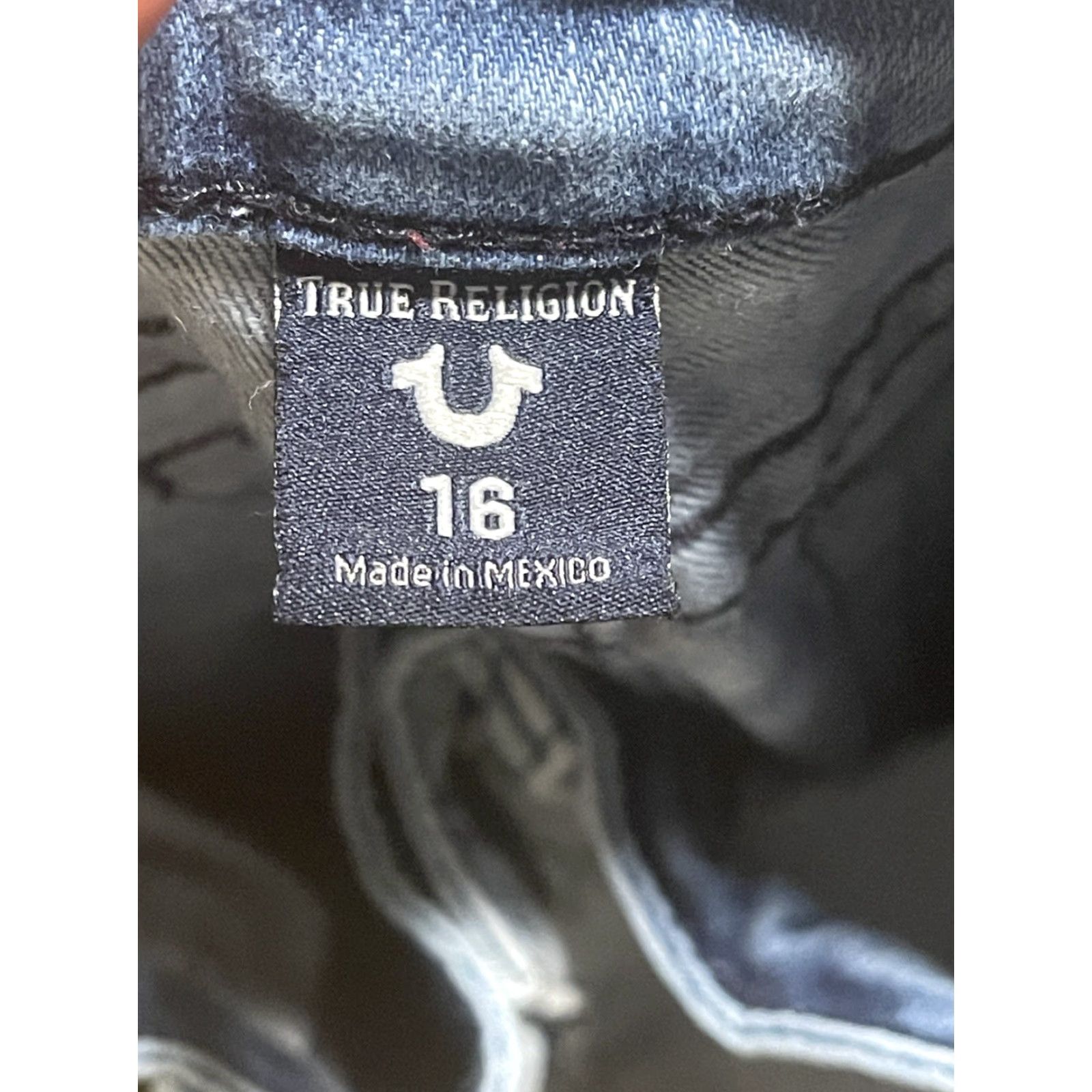 True Religion True Religion Geno Slim Jeans Women Size 16 Denim Pants 29x29 Blue Slim Regular Women 90s Jeans Size 38" / US 16 / IT 52 - 5 Thumbnail