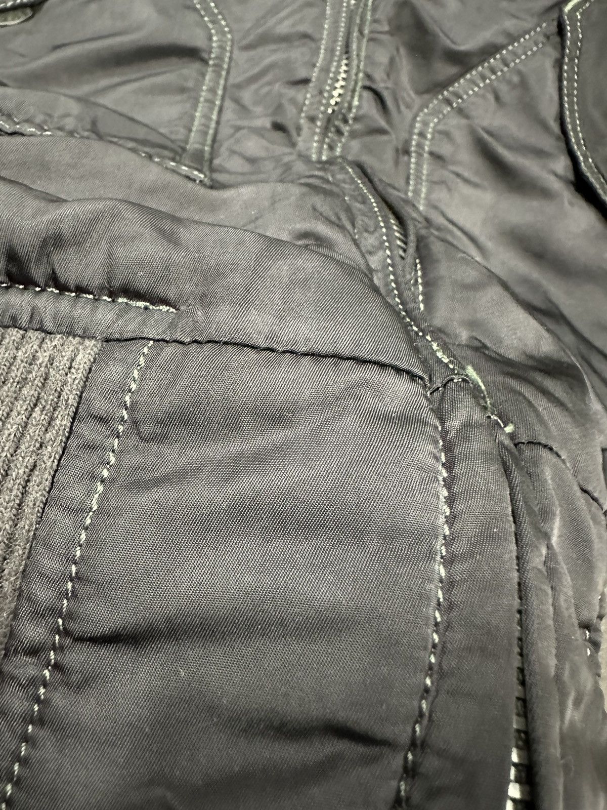 Alpha Industries Crazy Y2K Alpha Industries Patches Bomber Zip Up Jacket Size US M / EU 48-50 / 2 - 10 Thumbnail