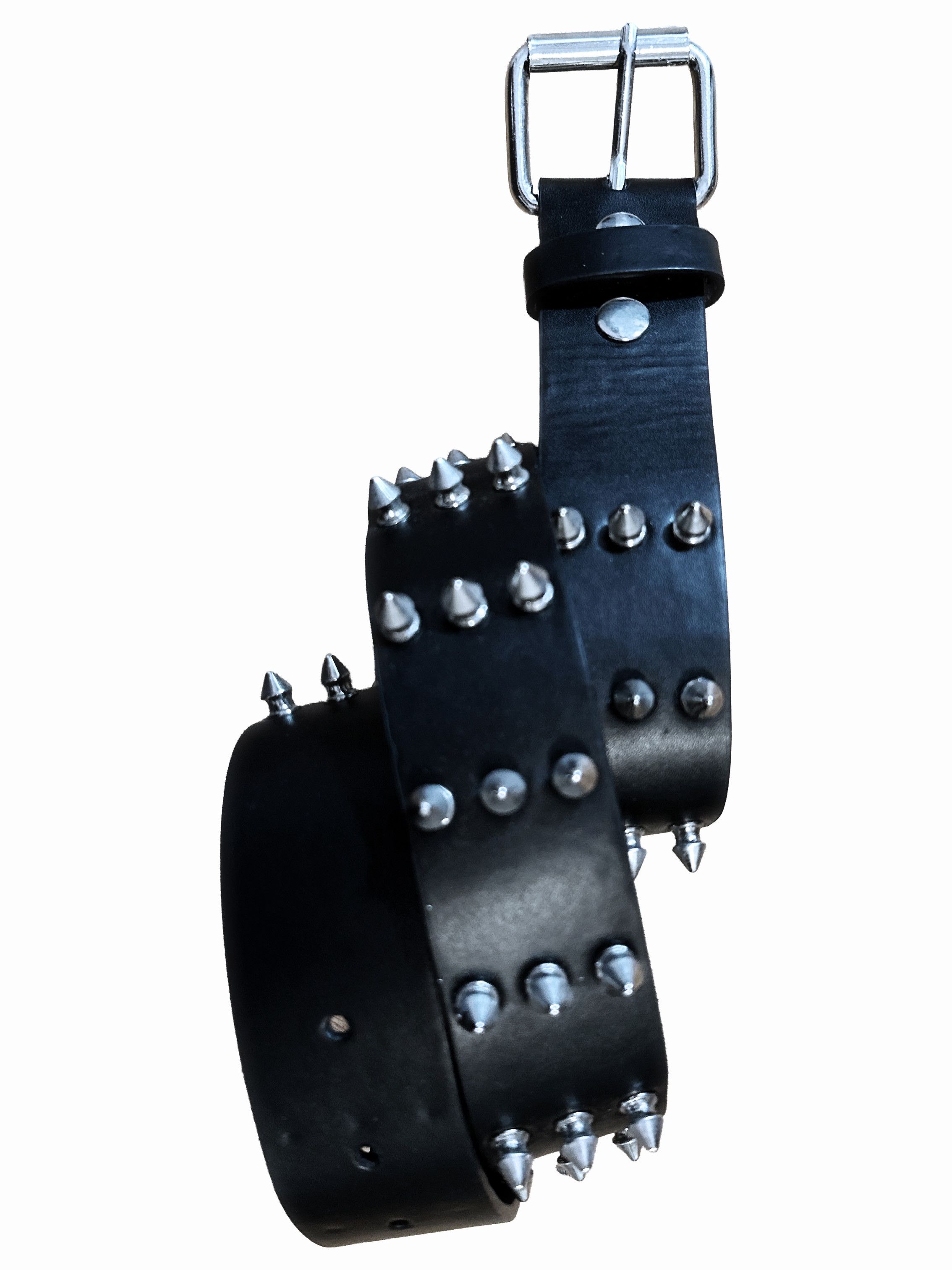 Other Black Punk Spike Belt Size ONE SIZE - 2 Thumbnail