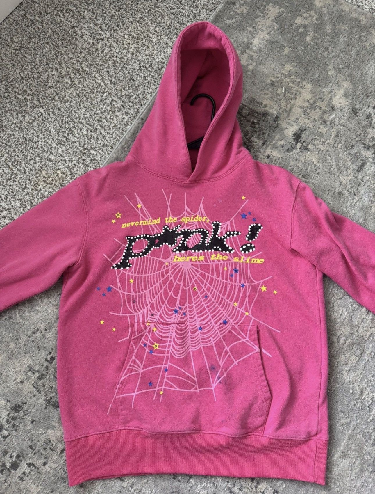 Young Thug SPIDER P*NK HOODIE -S Size US S / EU 44-46 / 1 - 10 Thumbnail