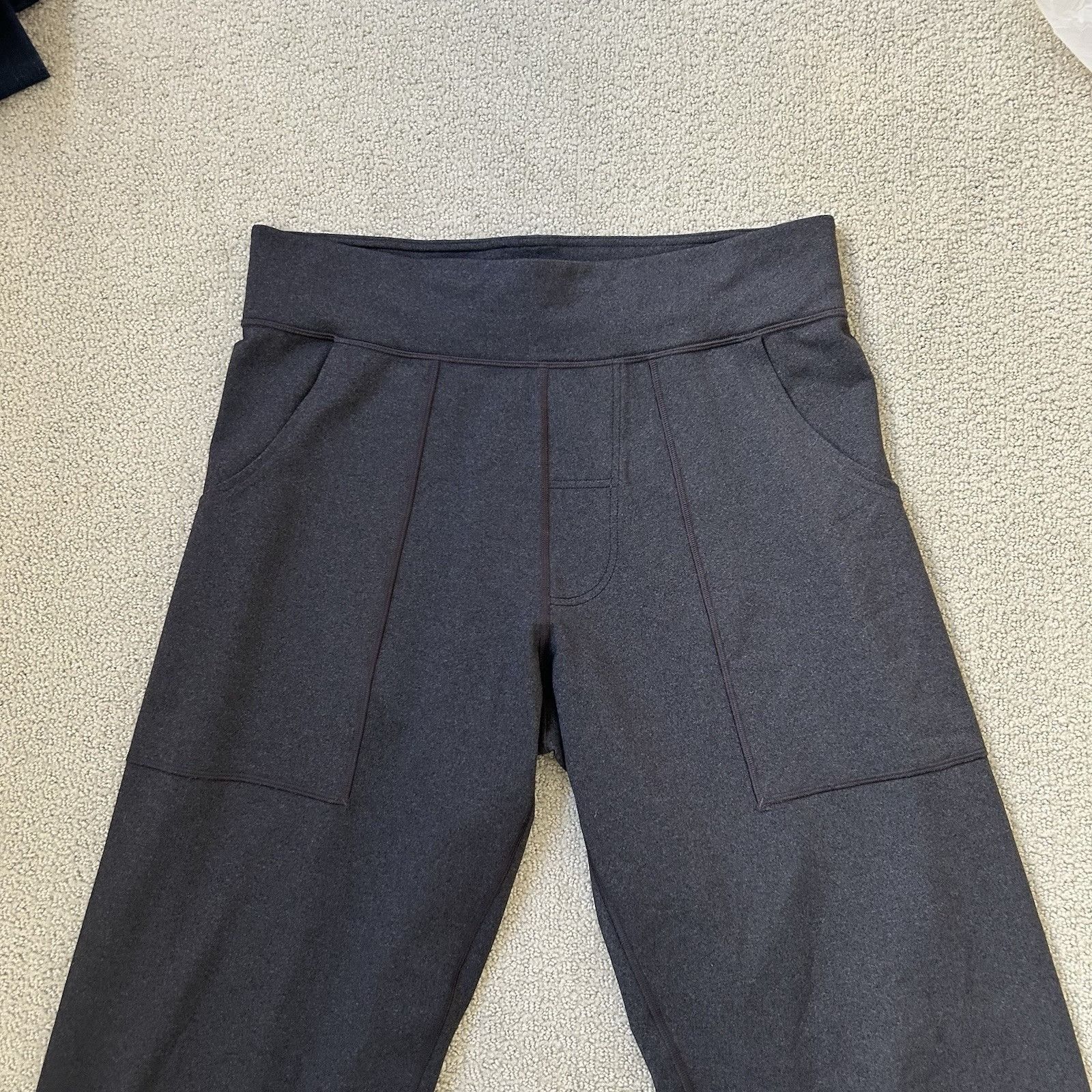 Lululemon Lululemon Mens Gray Jogger Pants Drawstring Zip Pockets Tape Size US 40 / EU 56 - 3 Thumbnail