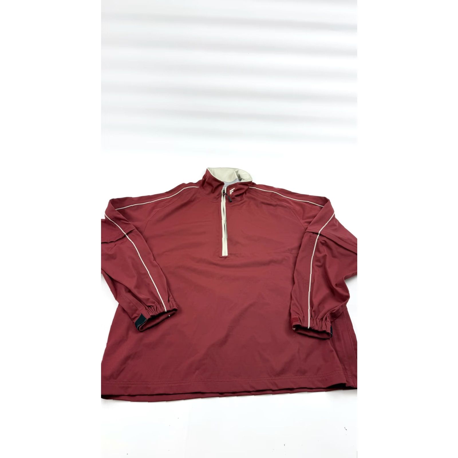 Vintage VINTAGE? No — Forrester's Windbreaker Jacket Mens XL Burgundy 1/4 Zip Stormtex Plus Golf Windbreaker Size US XL / EU 56 / 4 - 2 Thumbnail