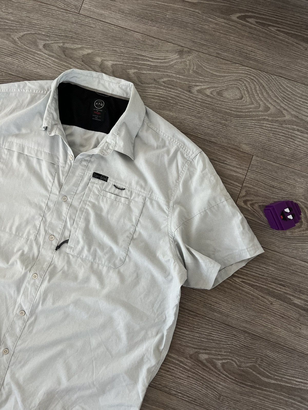Wrangler ‼️Vintage Wrangler Outdoor ATG All Terrain Gear Pocket Shirt‼️ Size US XXL / EU 58 / 5 - 12 Thumbnail