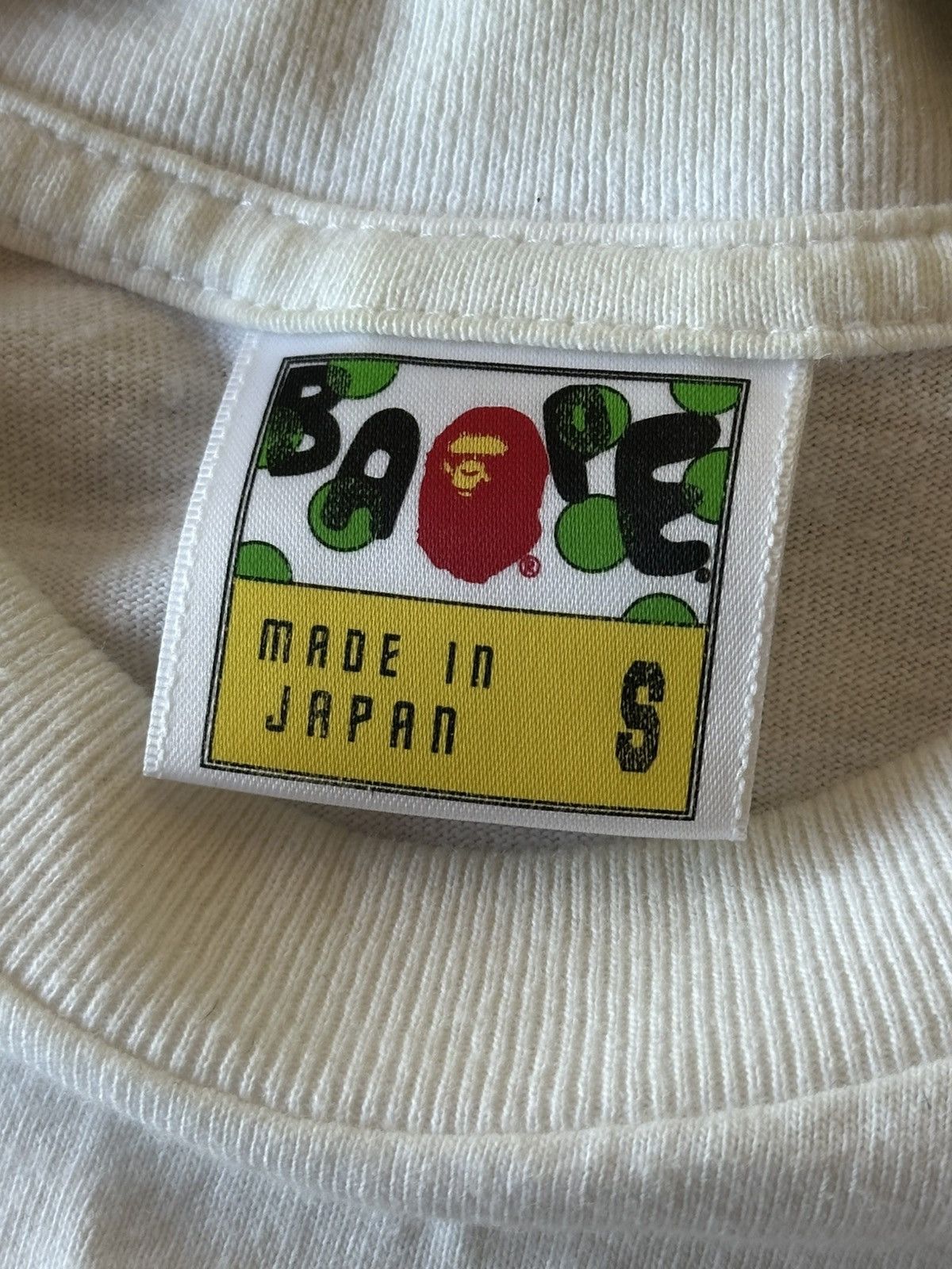 Bape A Bathing Ape for Wonderwall commemorative t-shirt. Size US S / EU 44-46 / 1 - 9 Thumbnail
