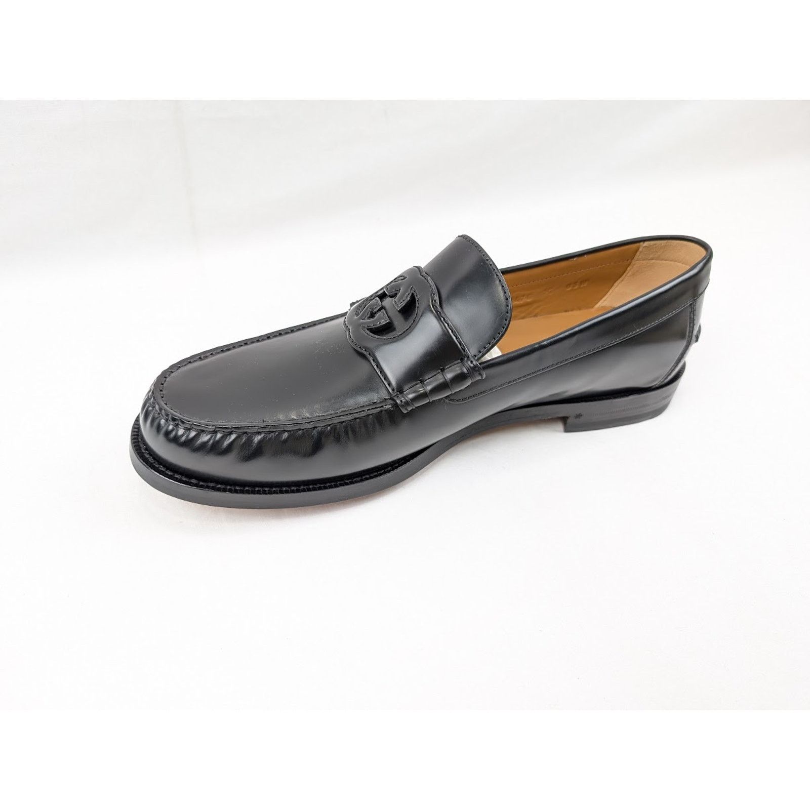 Gucci o1rshd1 Interlocking G Loafers in Black Size US 10.5 / EU 43-44 - 9 Thumbnail