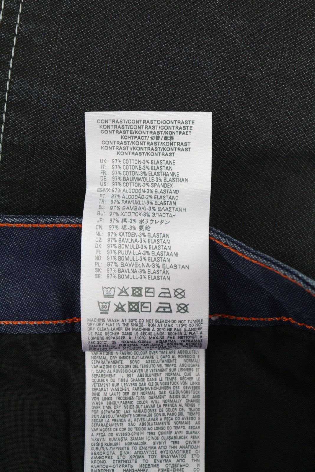 Diesel D-FRANKY CARP JOGG 0EEAW W38 Straight Stretch Jeans 40928 Size US 38 / EU 54 - 9 Thumbnail