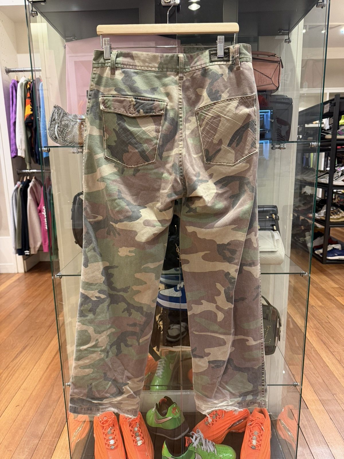 Stussy Stussy Green Camo Pants Size US 32 / EU 48 - 2 Thumbnail