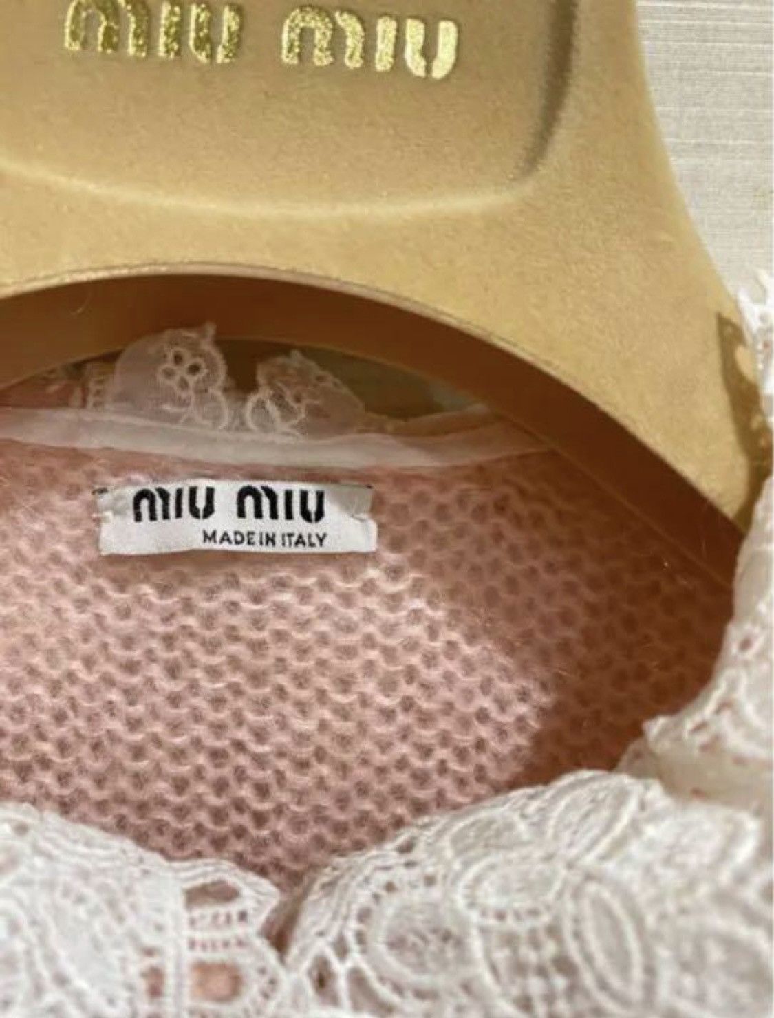 Miu Miu Miumiu mohair cardigan Size XS / US 0-2 / IT 36-38 - 4 Thumbnail