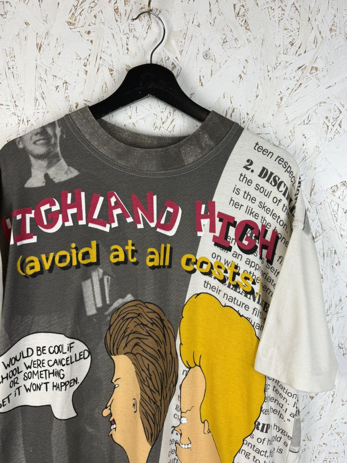 Vintage 90s Vintage Beavis And Butthead MTV Promo AOP T-Shirt Size L Size US L / EU 52-54 / 3 - 2 Thumbnail