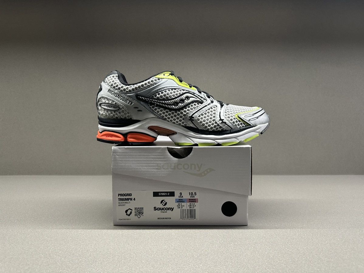 Saucony Saucony ProGrid Triumph 4 Highsnobiety Silver Size US 9 / EU 42 - 4 Thumbnail