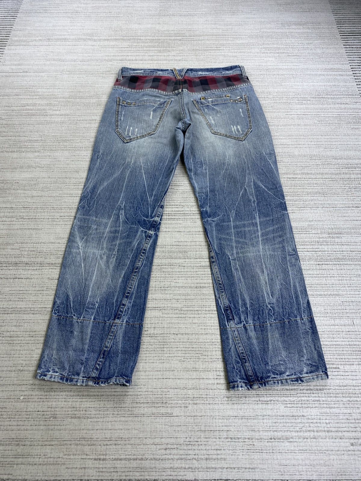 Hysteric Glamour Vintage Uj Comtempo Punk Mud Wash Rare Denim Pants Size US 34 / EU 50 - 10 Thumbnail