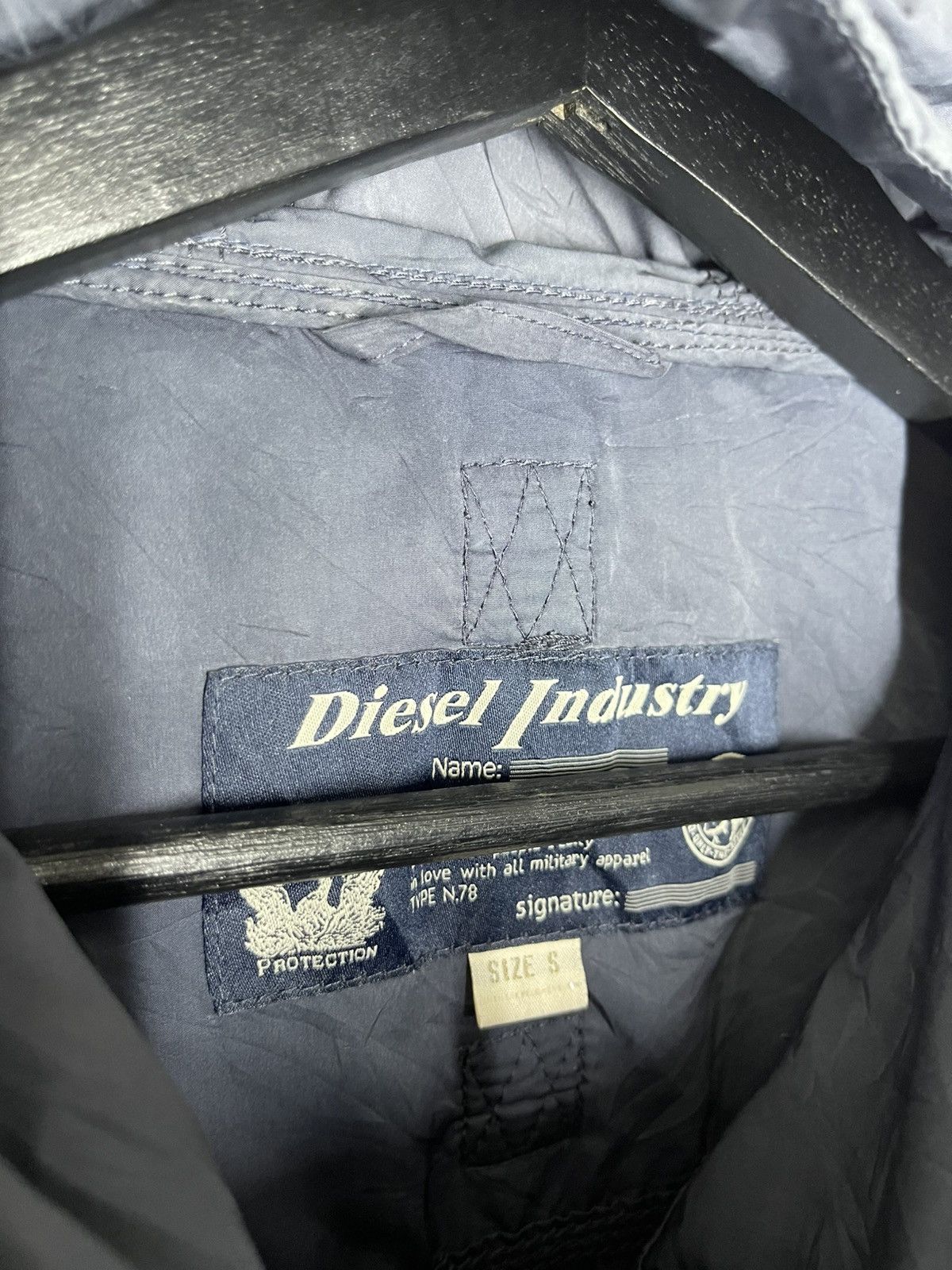 Diesel Y2K Hooded DIESEL Industry Light Jacket Size US M / EU 48-50 / 2 - 4 Thumbnail