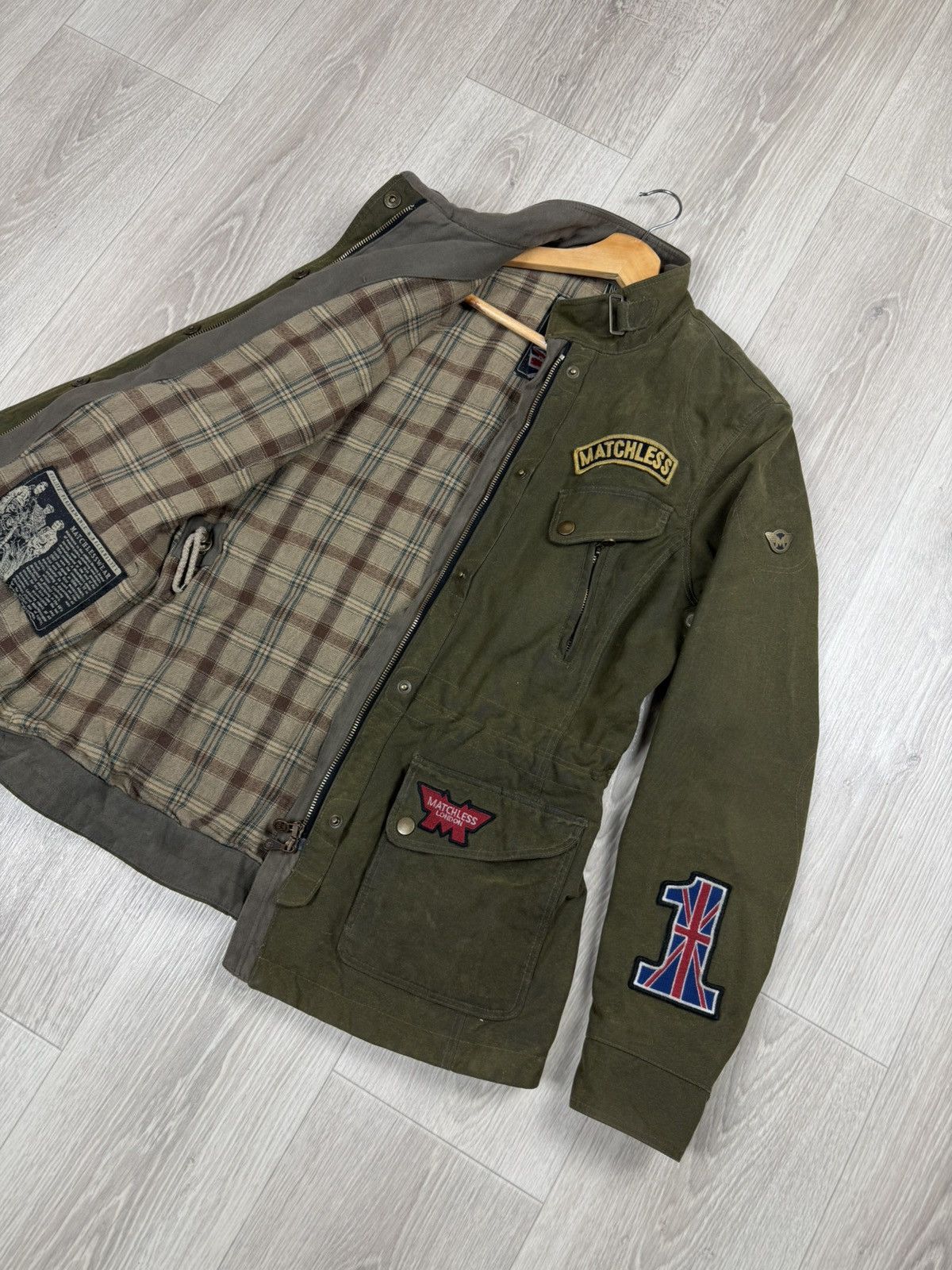 Matchless Matchless Miss Diana Military Green Jacket Size M / US 6-8 / IT 42-44 - 8 Thumbnail