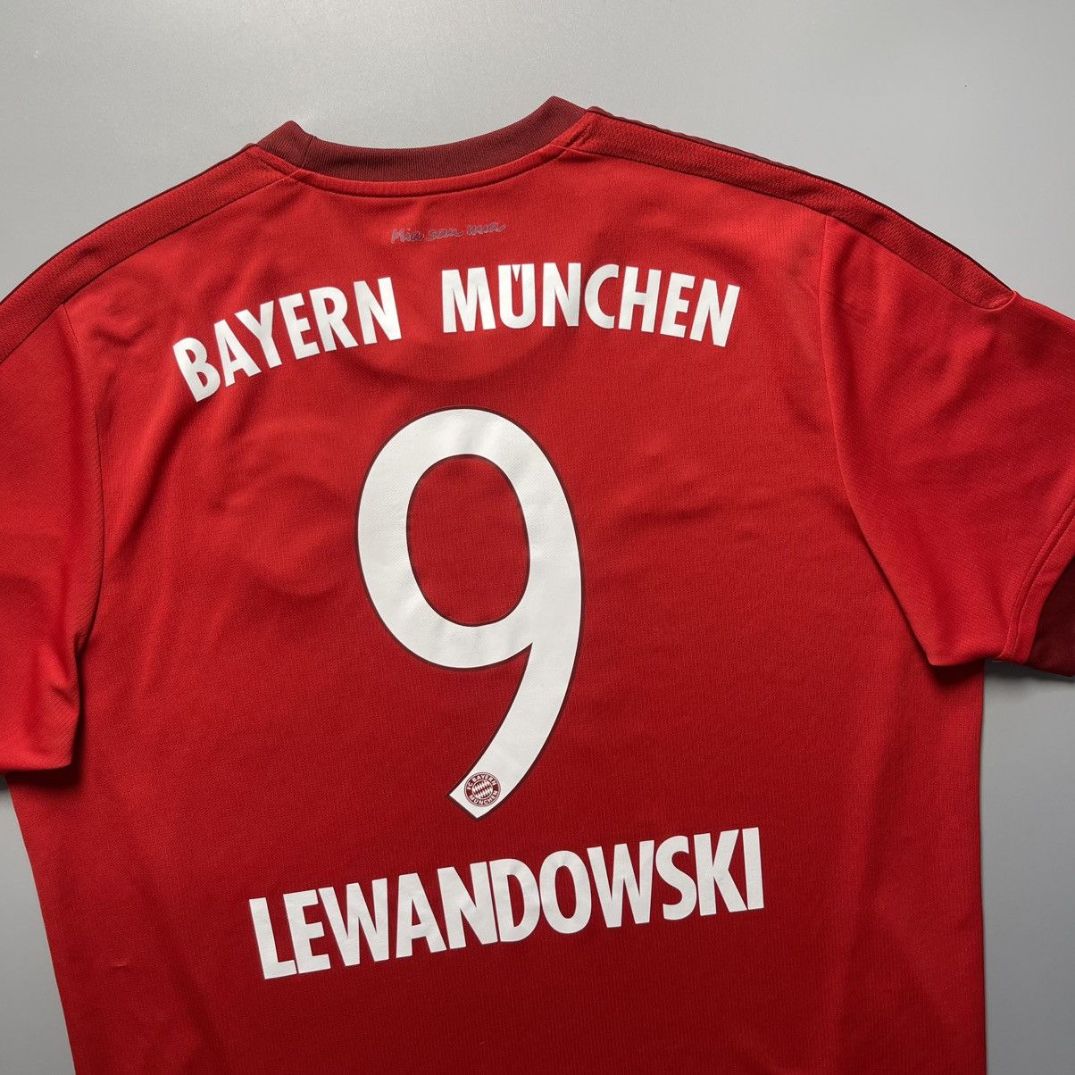 Adidas × Vintage BAYERN ADIDAS 2015/2016 FOOTBALL HOME JERSEY #9 LEWANDOWSKI Size US XL / EU 56 / 4 - 13 Thumbnail