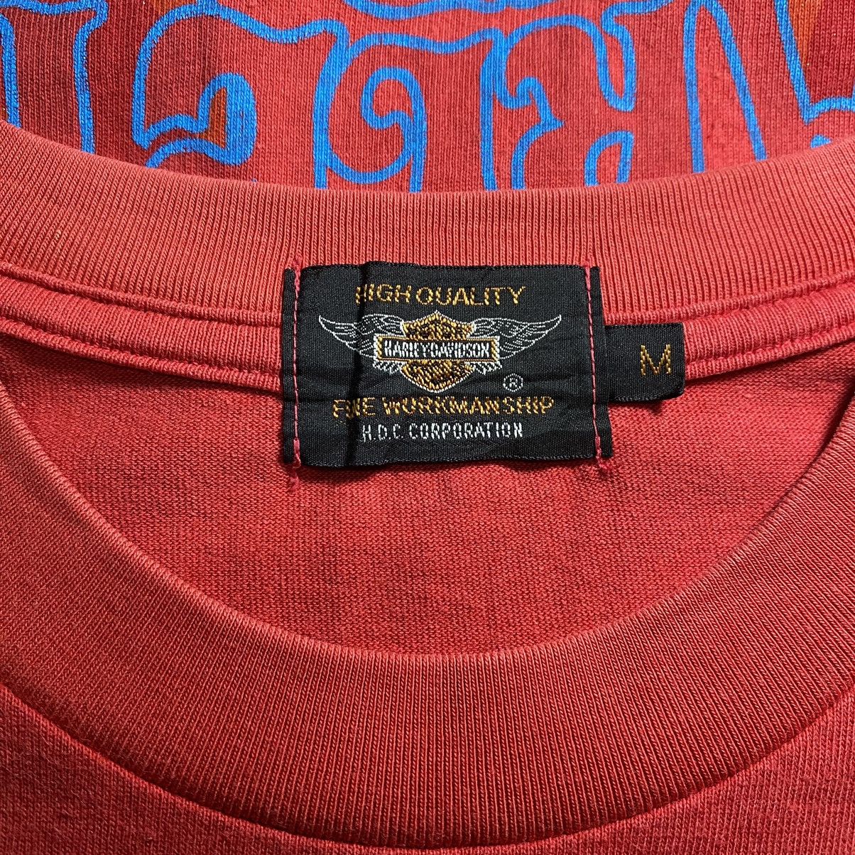 Harley Davidson VINTAGE 90’s HARLEY-DAVIDSON LIVE TO RIDE T SHIRT Size US M / EU 48-50 / 2 - 4 Thumbnail
