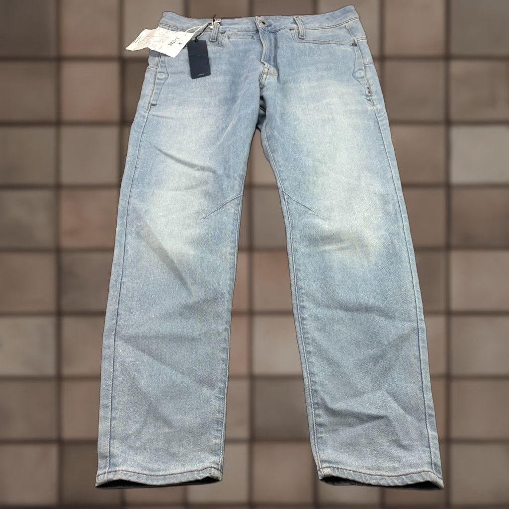G-Star Raw Jeans Mens 31x28 Blue Slim Fit Stretch Denim NEW