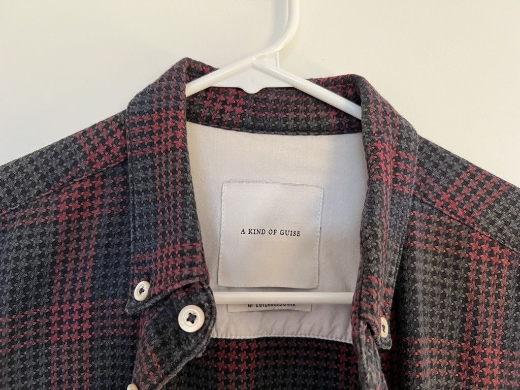 A Kind Of Guise Sistan Shirt (Red Check) Size US S / EU 44-46 / 1 - 3 Thumbnail