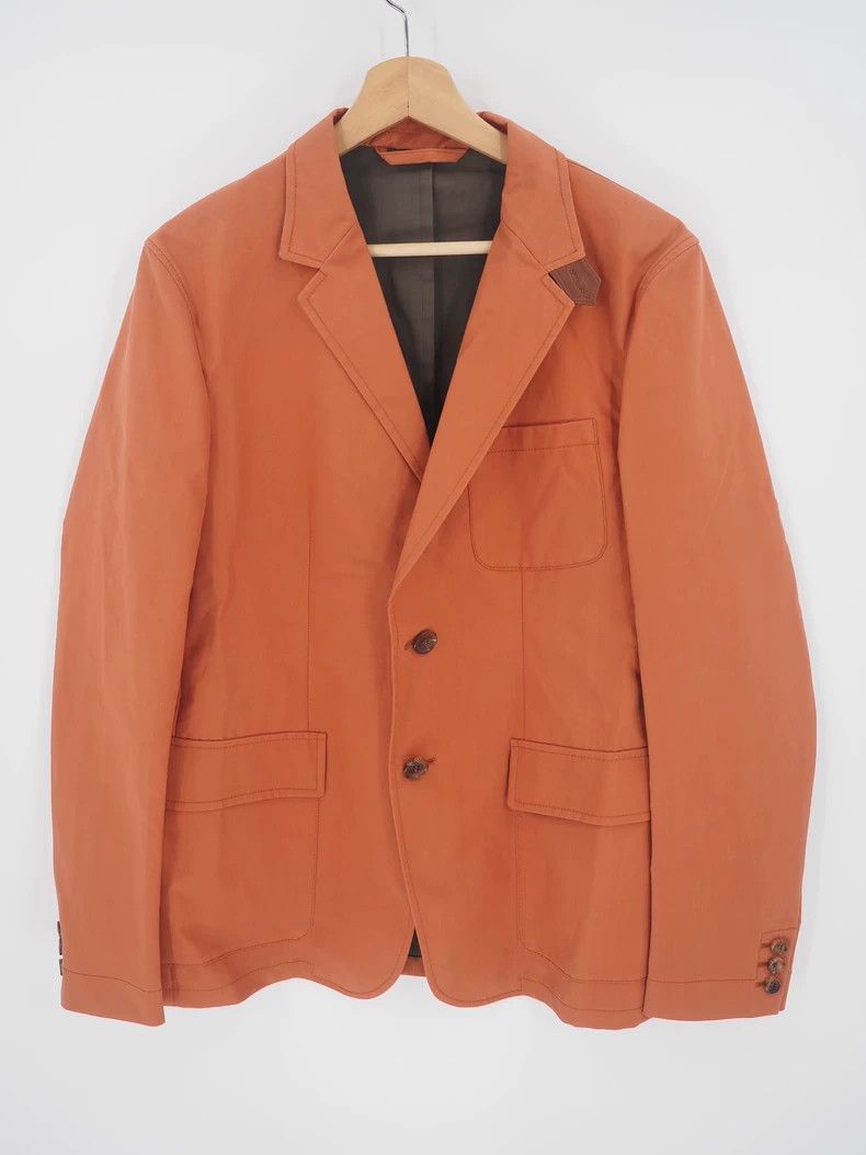 Gucci Gucci Old orange cotton slim suit 2502-Nextarrow Size 50R - 1 Thumbnail