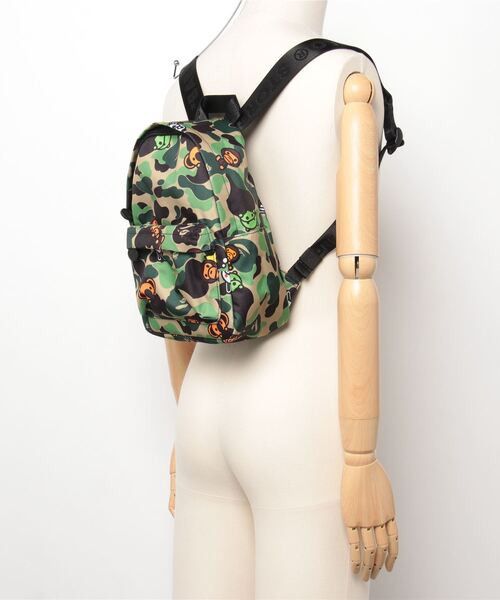Bape A BATHING APE ABC MILO ALL FRIENDS MINI BACKPACK Green Size ONE SIZE - 9 Thumbnail