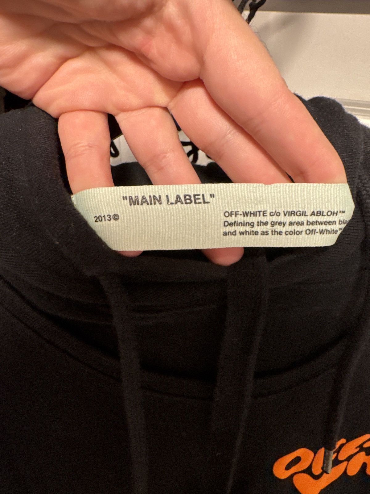 Off-White Off-White Hoodie-Shirt Black Size US L / EU 52-54 / 3 - 5 Thumbnail