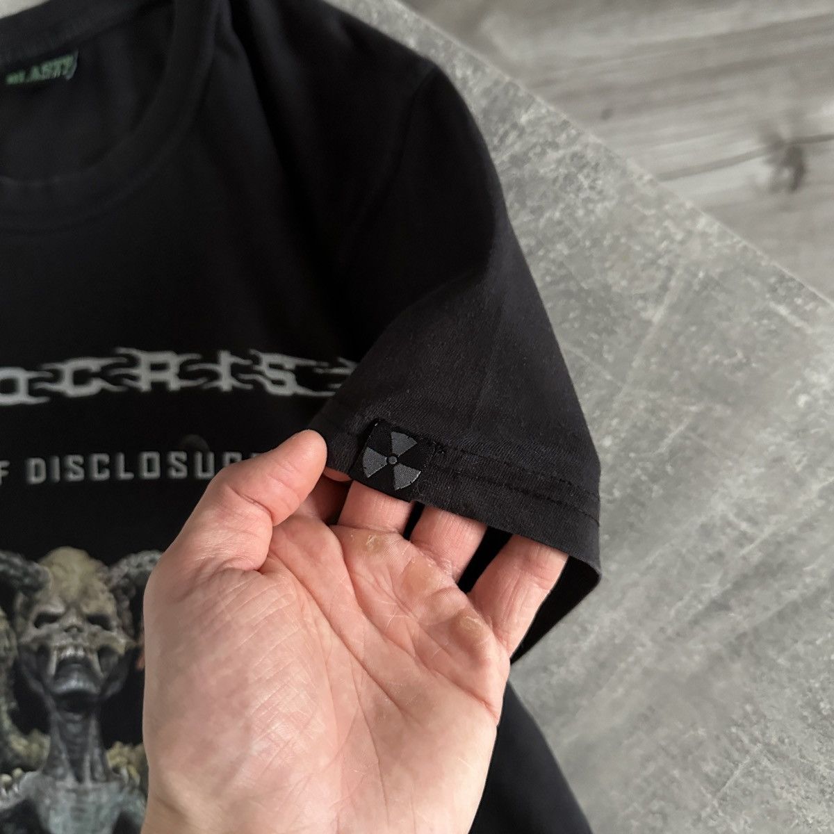 Band Tees Vintage 00s y2k Hypocrisy washed tee end of disclosure metal Size US M / EU 48-50 / 2 - 6 Thumbnail