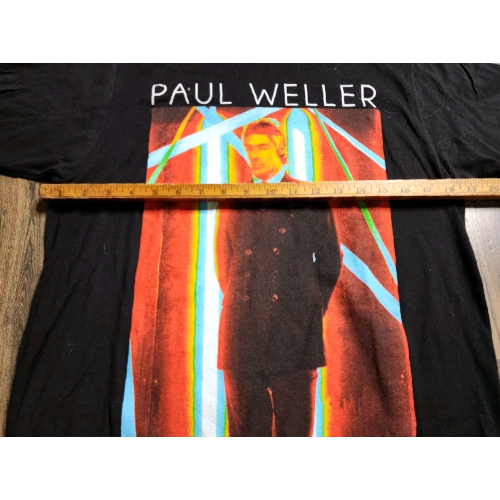 Tultex Paul Weller The Jam Concert T-Shirt Mens Medium Black Short Sleeve Graphic Tee 2013 Size US M / EU 48-50 / 2 - 3 Thumbnail