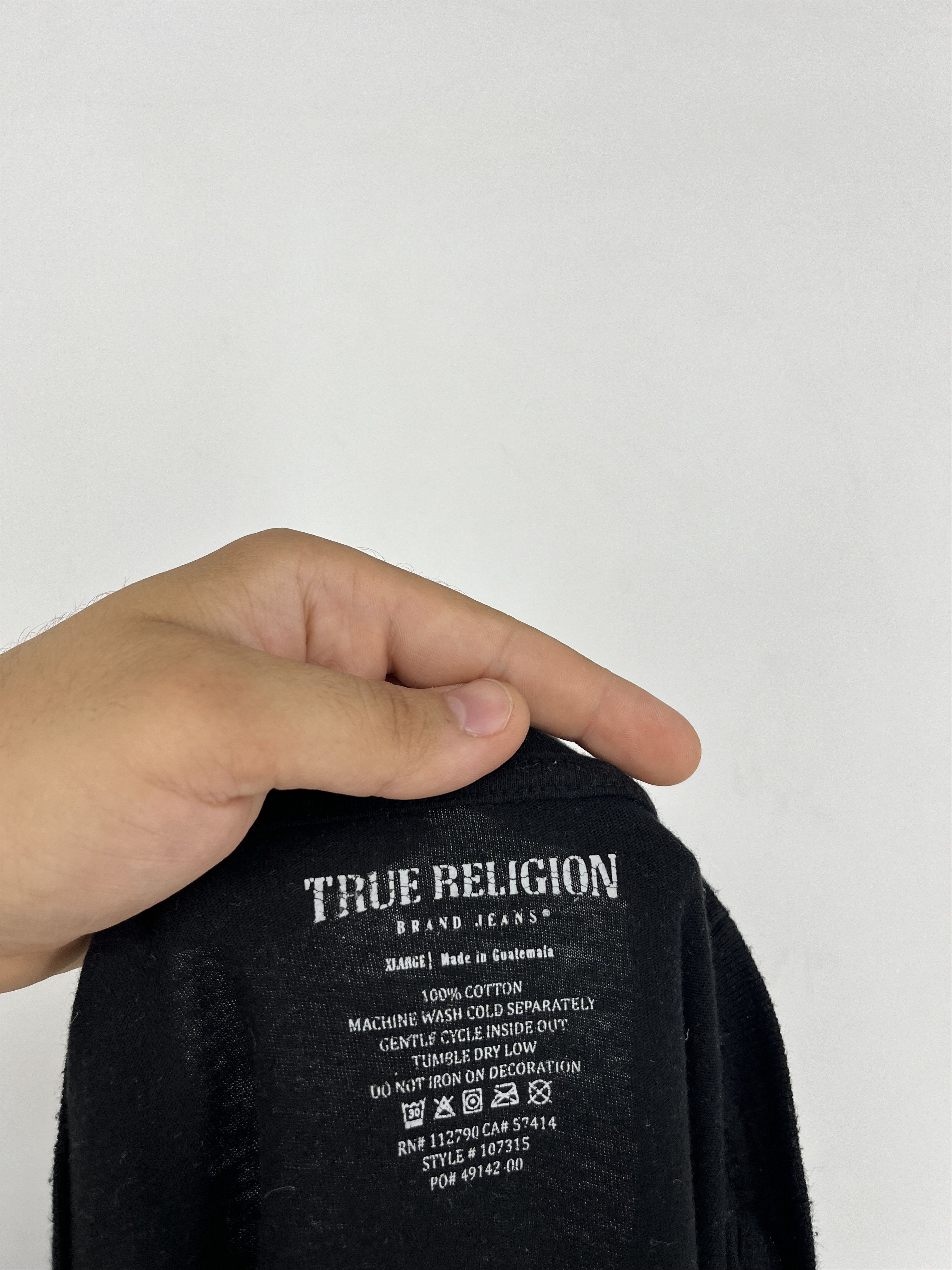 Japanese Brand × Vintage True Religion Big Buddha Chief Keef Style Rap T Shirt Size US M / EU 48-50 / 2 - 9 Thumbnail