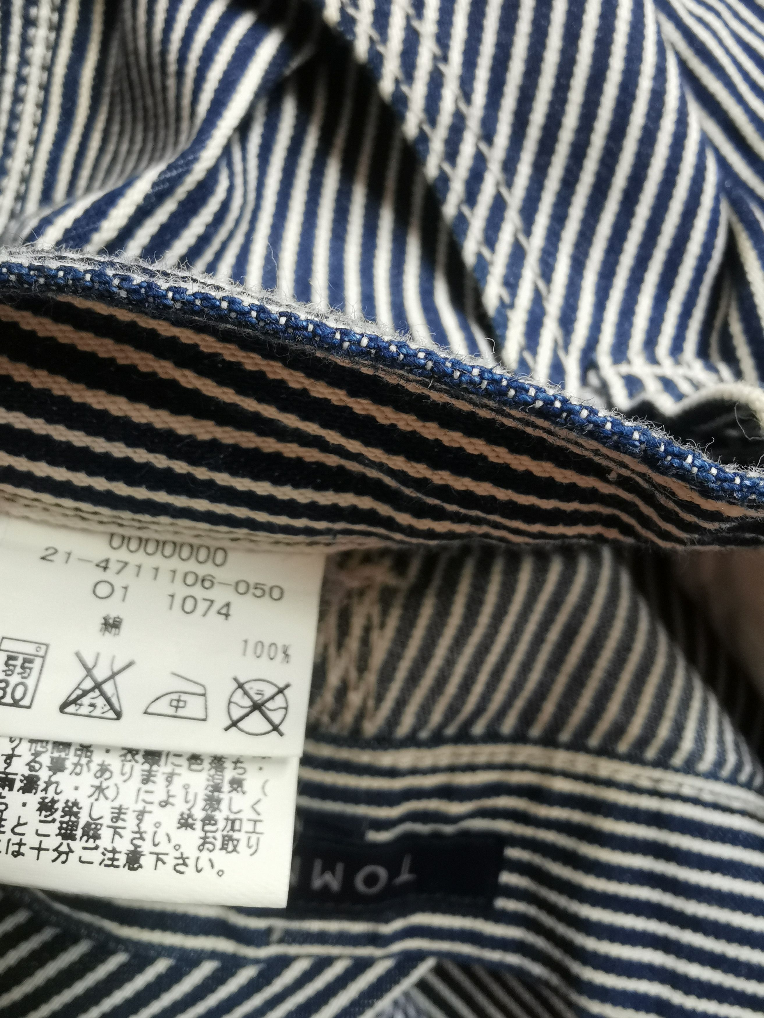 Japanese Brand 🇯🇵🔥🔥 90s Embroidered Tommy Hickor Baggy Pants Size US 33 - 7 Thumbnail