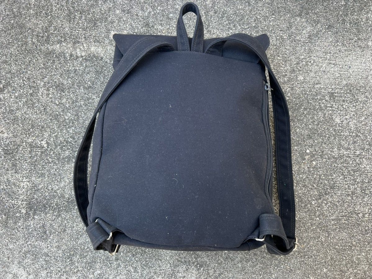 Yohji Yamamoto VTG Yohji Yamamoto Y’saccs + Pour Homme Black Backpack Bag Size ONE SIZE - 8 Thumbnail