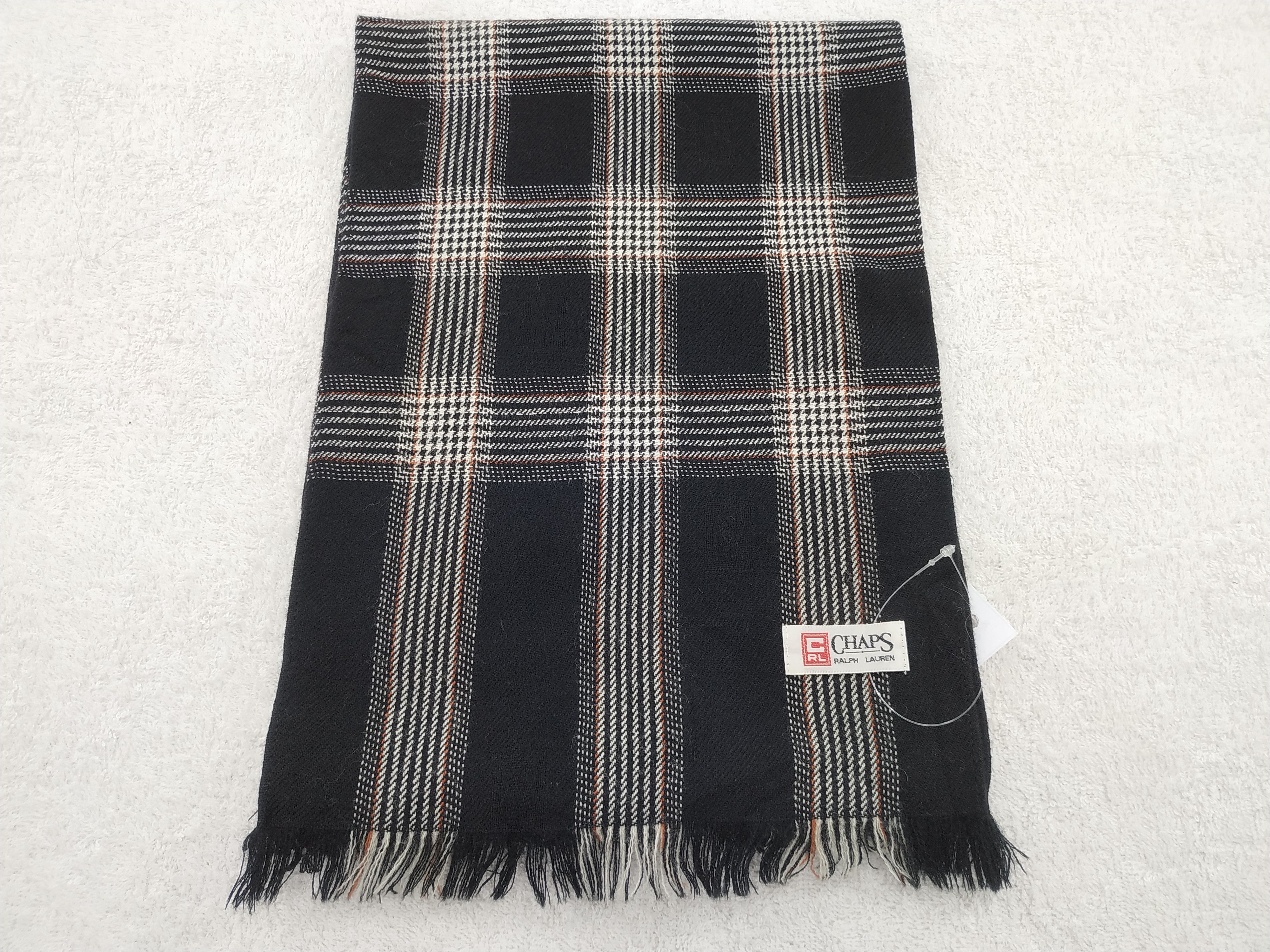 Chaps Ralph Lauren Vintage Chaps Ralph Lauren Scarf/Muffler/Neckwear MF406 Size ONE SIZE - 1 Thumbnail