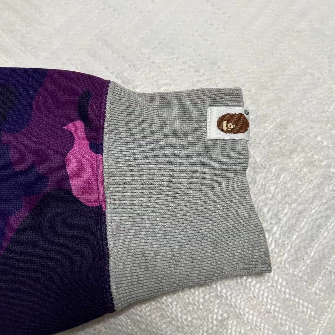 Bape COLOR CAMO SHARK FULL ZIP HOODIE Size US L / EU 52-54 / 3 - 4 Thumbnail