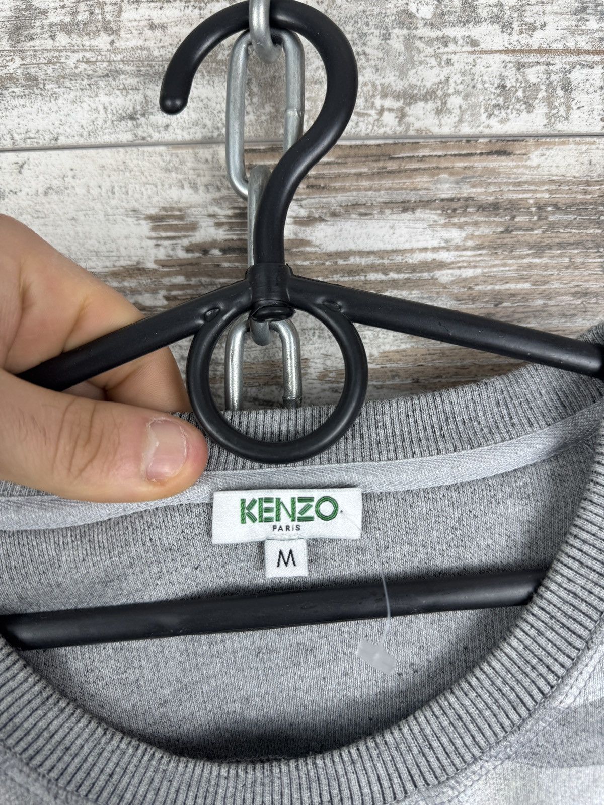 Kenzo Women’s Kenzo Paris Sweatshirt grey size M tiger print Size M / US 6-8 / IT 42-44 - 9 Thumbnail