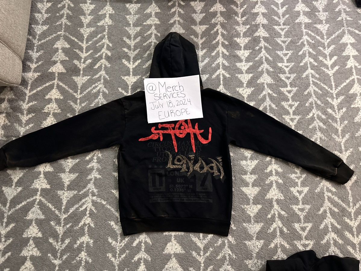 Travis Scott EUROPE TRAVIS SCOTT MERCH HOODIE XL Size US XL / EU 56 / 4 - 3 Thumbnail