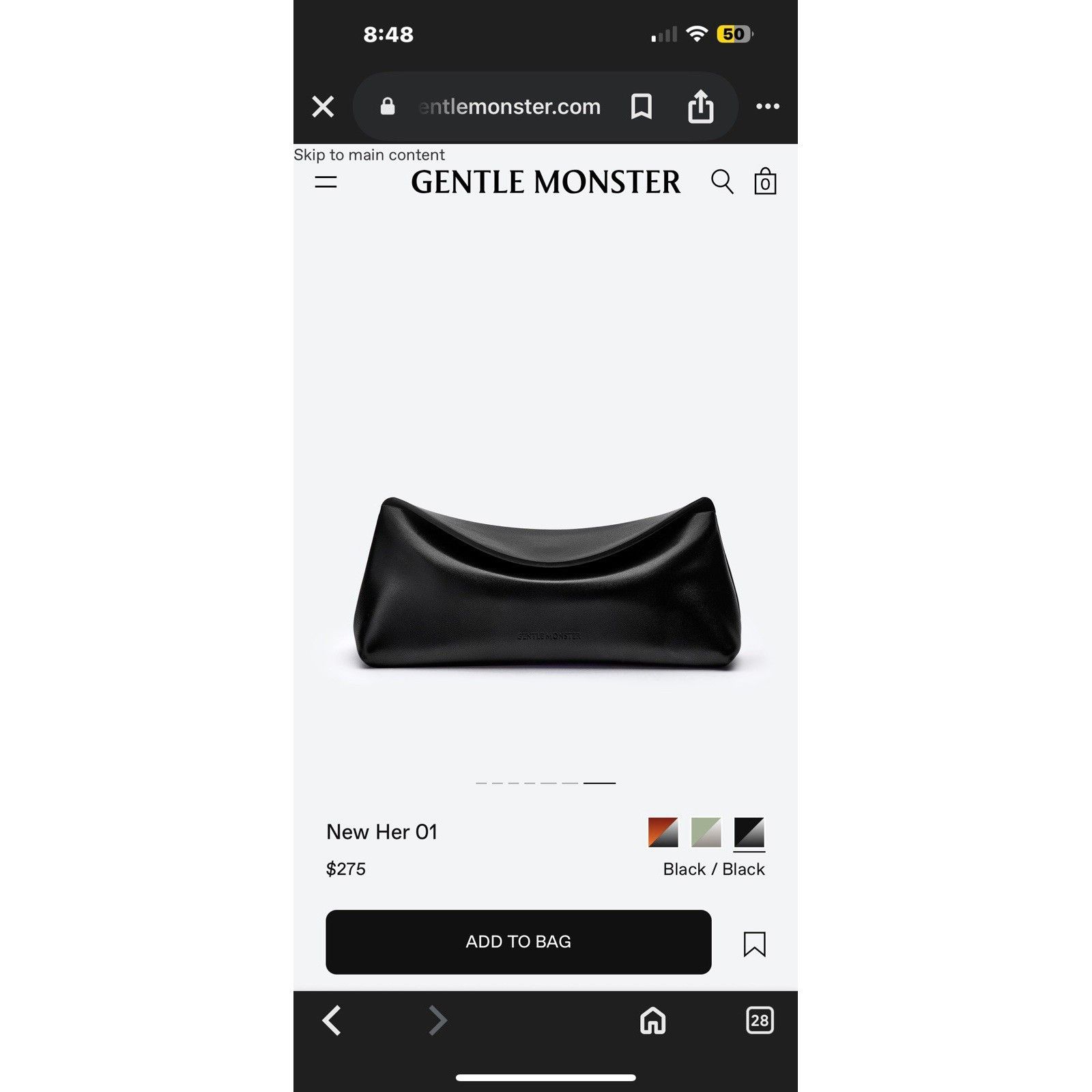 Gentle Monster COMPLETE SET GENTLE MONSTER HER 01 Sunglasses Size ONE SIZE - 6 Thumbnail