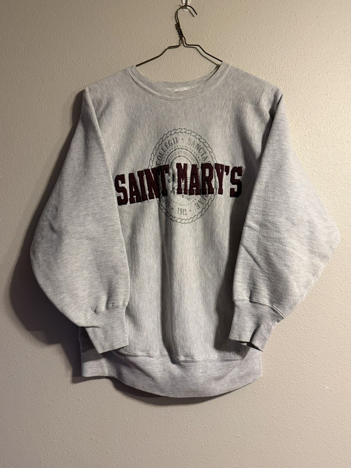 Champion 90s made in usa champion reverse weave saint mary’s Size US XL / EU 56 / 4 - 1 Thumbnail
