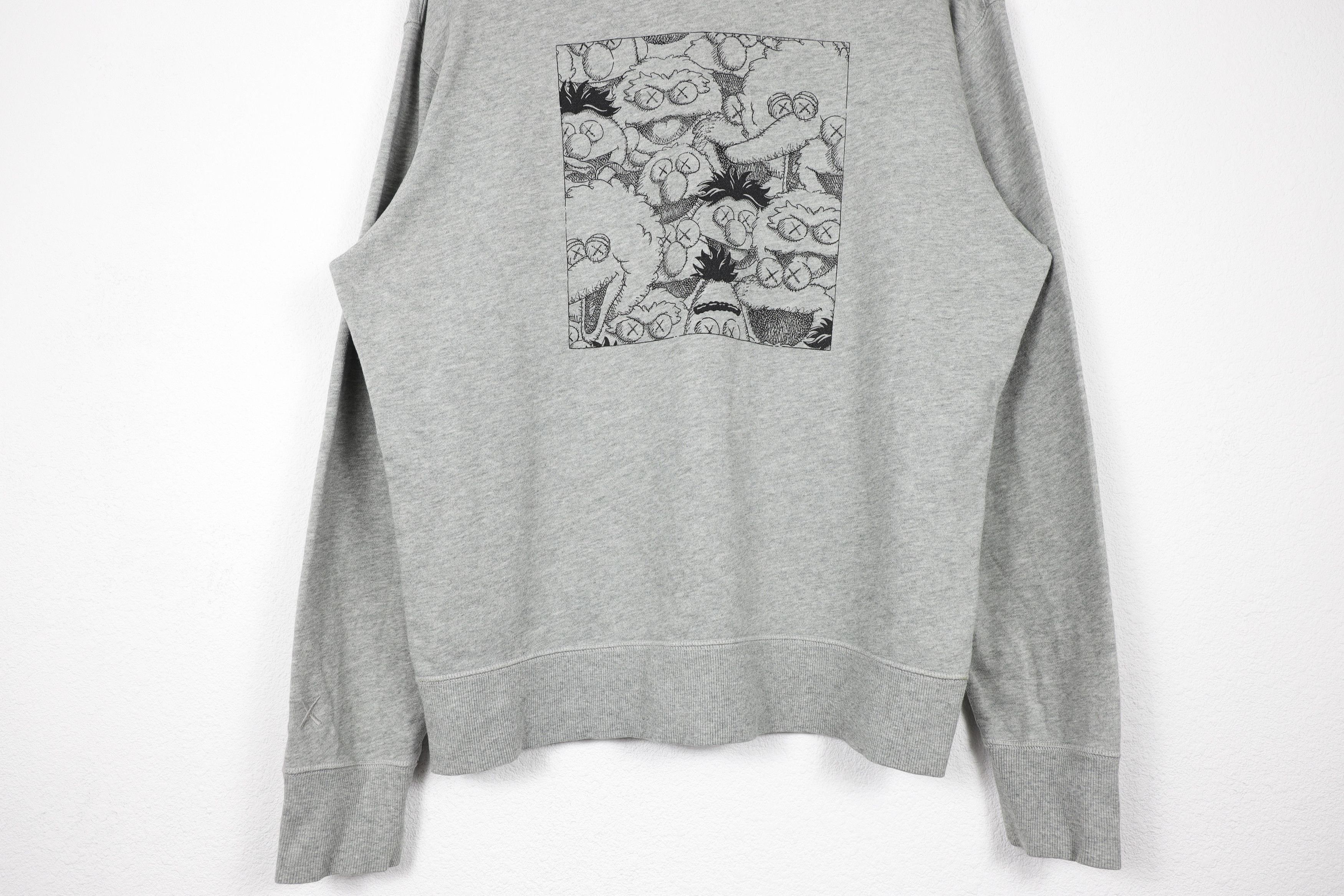 Kaws Kaws x Uniqlo Sesame Logo Sweatshirt Japan Size US M / EU 48-50 / 2 - 11 Thumbnail