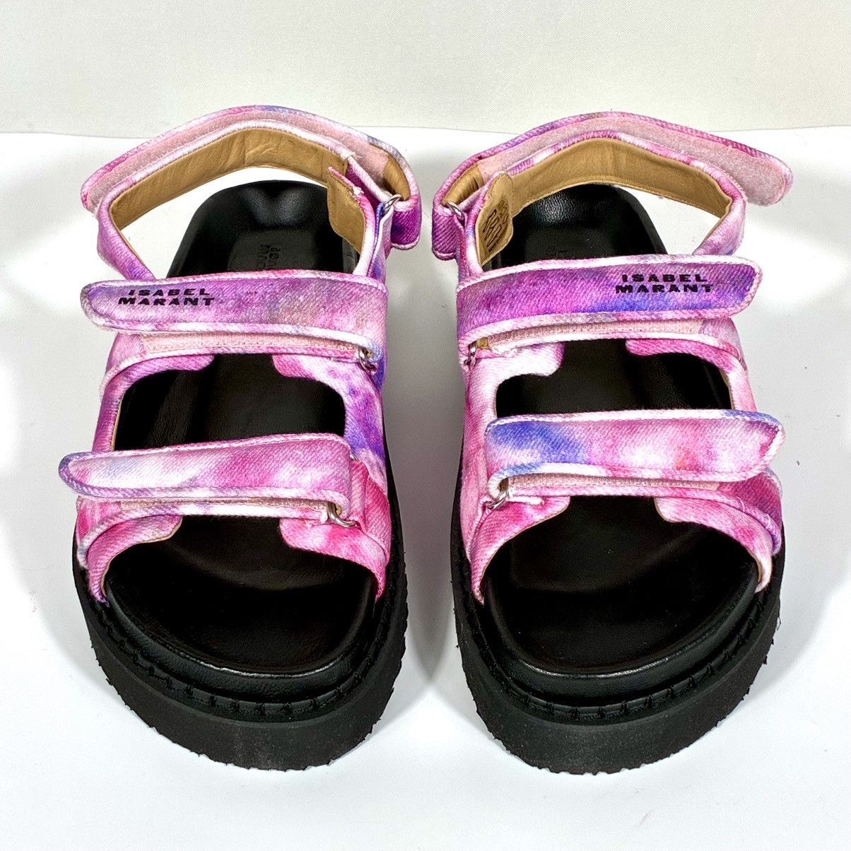Isabel Marant Isabel Marant Madee Platform Sandal Mulberry Tie Dye 41 10 Size US 10 / IT 40 - 9 Thumbnail
