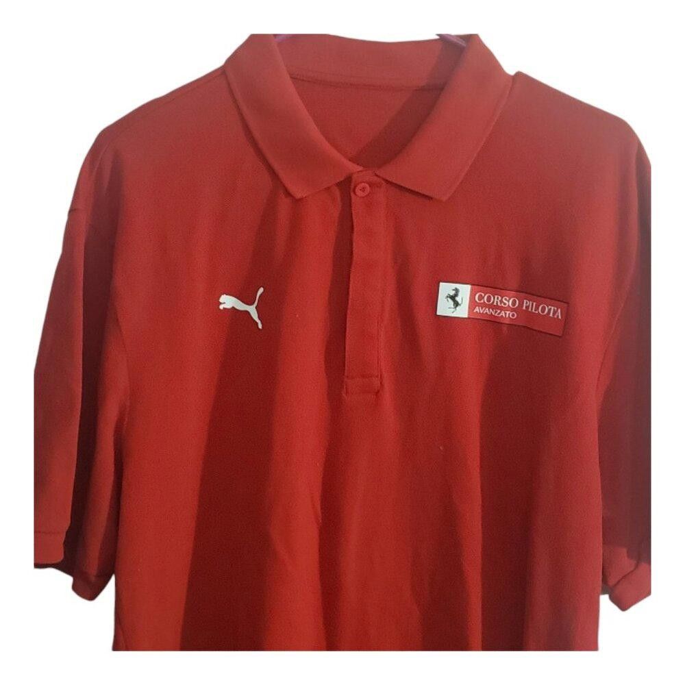Designer CT1888 Ferrari Puma Corso Pilota Sport Polo Shirt XXL Size US XXL / EU 58 / 5 - 3 Thumbnail