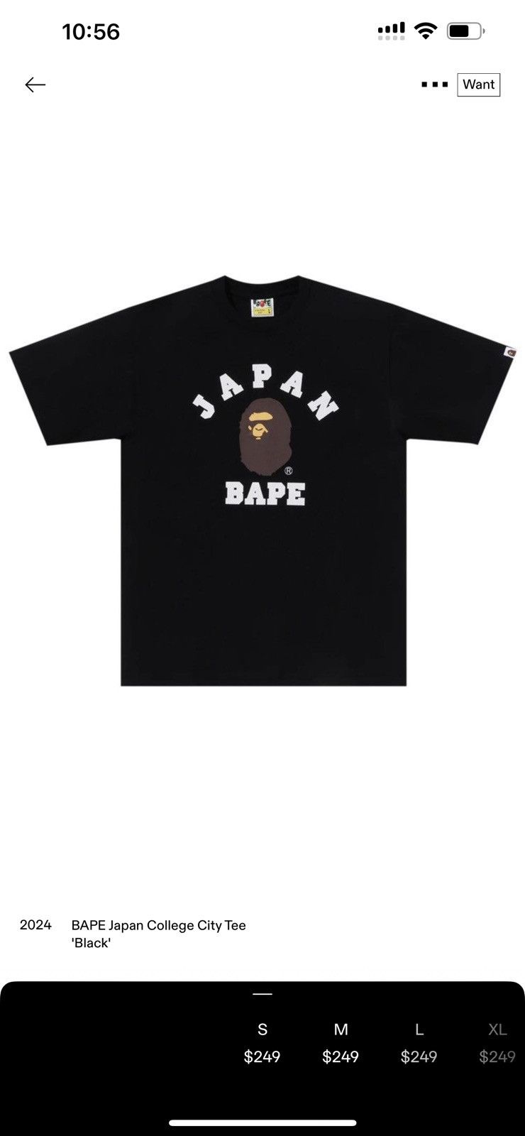 Bape BAPE (JAPAN EXCLUSIVE) TEE SHIRT Size US L / EU 52-54 / 3 - 3 Thumbnail