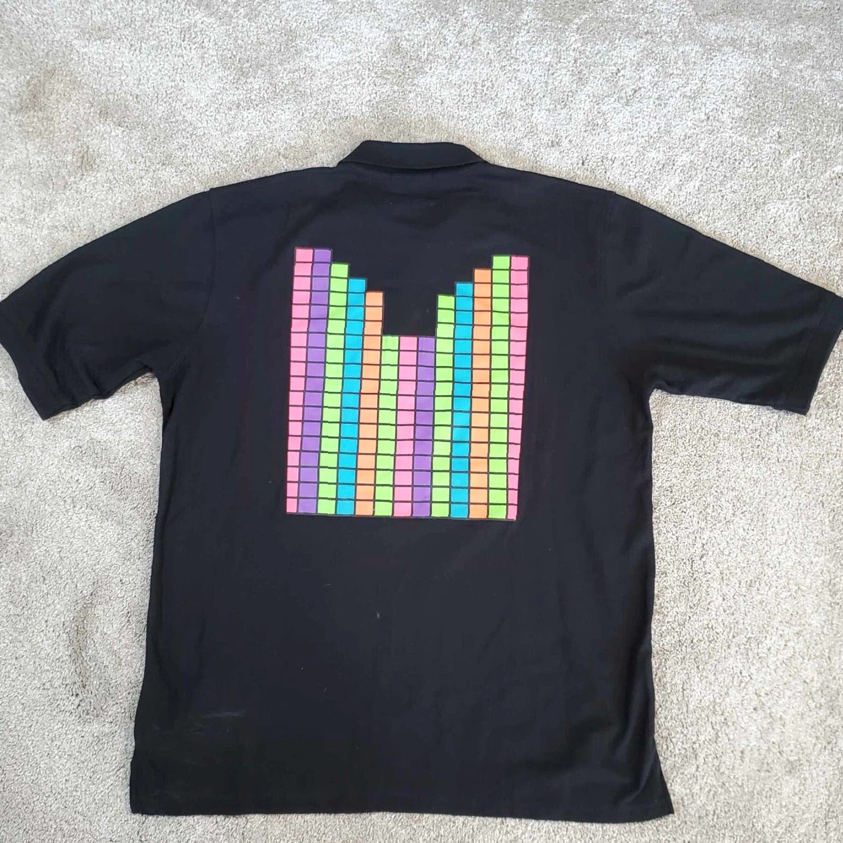 Coogi COOGI Polo Shirt Men 3XL Colorblock Graphic 90s Y2k Streetwear Hip Hop Multicolor Cotton Knit Short Sleeve Collared Logo All Seasons Easy Care Size US XXL / EU 58 / 5 - 2 Thumbnail